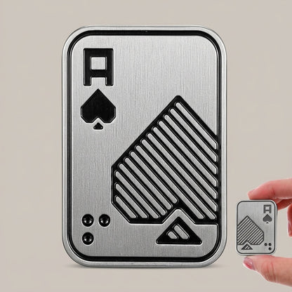 Metal Fidget Slider Card