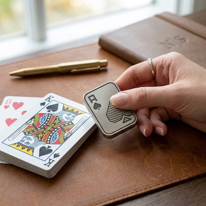 Metal Fidget Slider Card